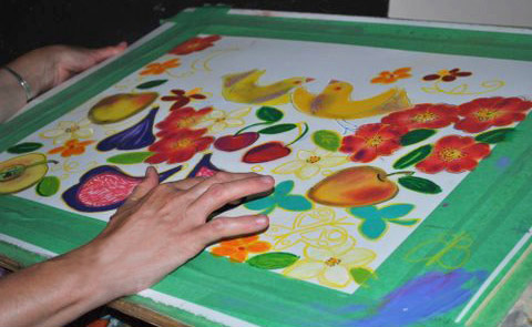 Wendy at work